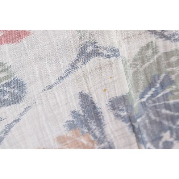 Vintage 70s Japanese Silk Kimono Floral Asian Furisode Geisha Robe Jacket - Picture 7 of 8